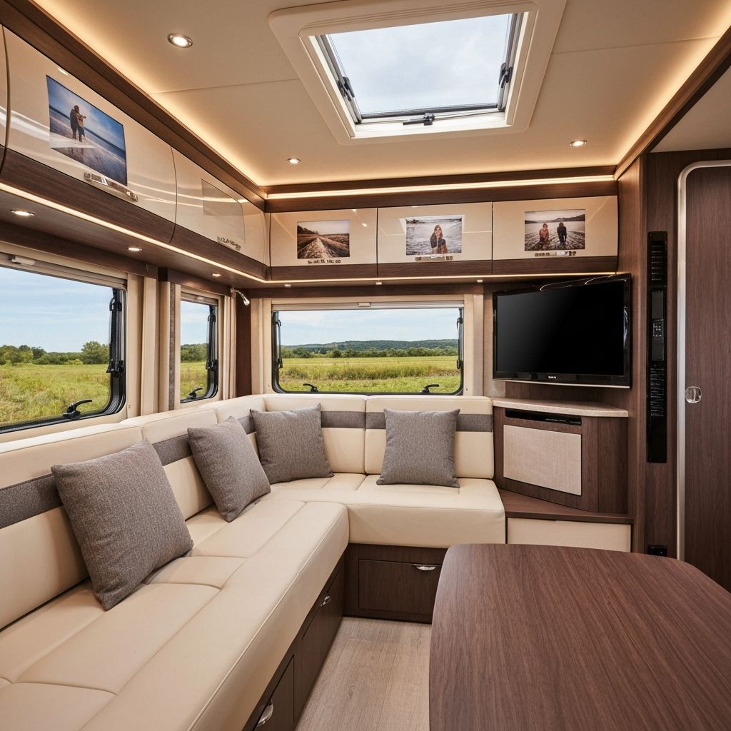 편안한 거실 공간